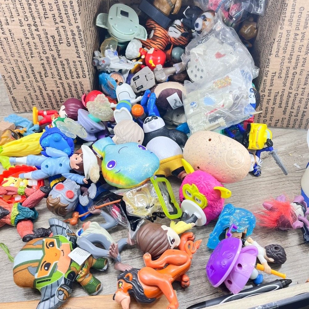 Lot 70+ McDonald's Happy Meal Toys Vintage & Modern Mix Collectible Figures Cars